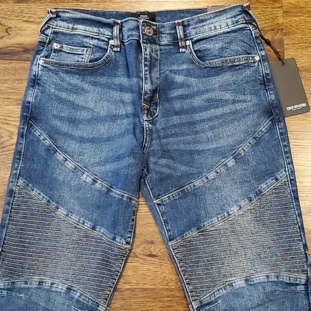 Mens True Religion Rocco Motto skinny jeans size 32